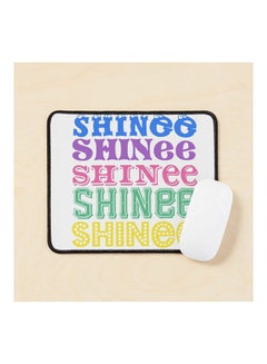 Shinee World Concert T Shirt Kpop Fan Mouse Pad Multicolour