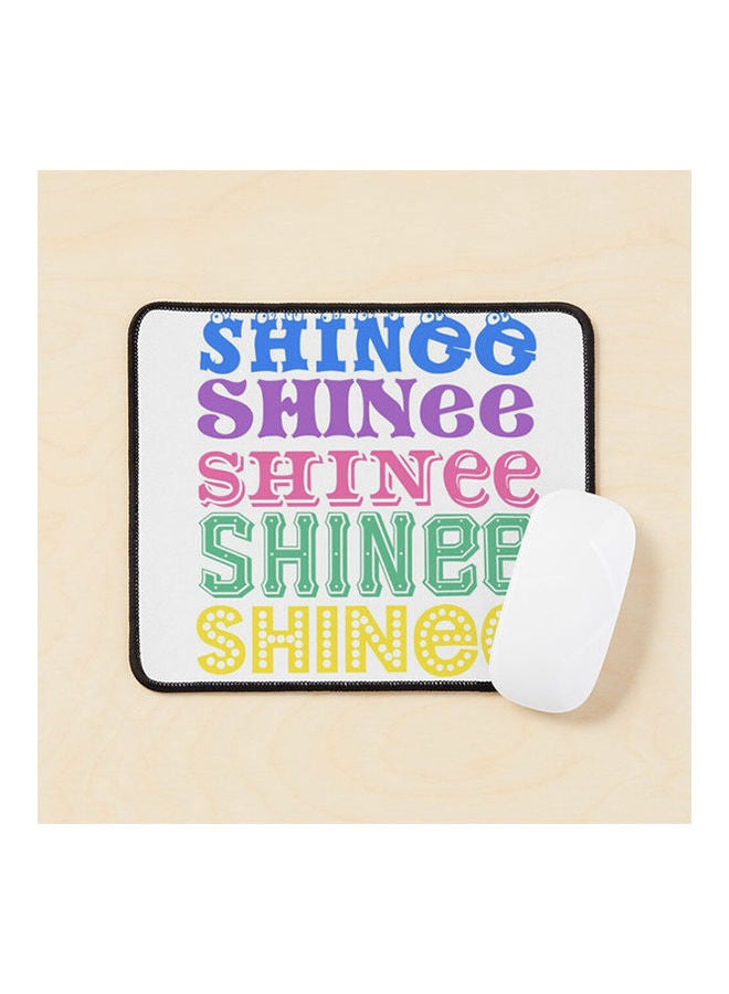 Generic - Shinee World Concert T Shirt Kpop Fan Mouse Pad Multicolour - Image 1