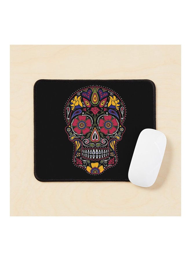 Generic - Day Of The Dead Sugar Skull Dark Mouse Pad Multicolour - Image 1