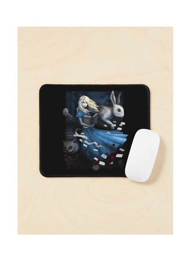 Adventure Girl Mouse Pad Multicolour 
