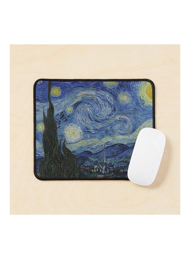The Starry Night Mouse Pad Multicolour