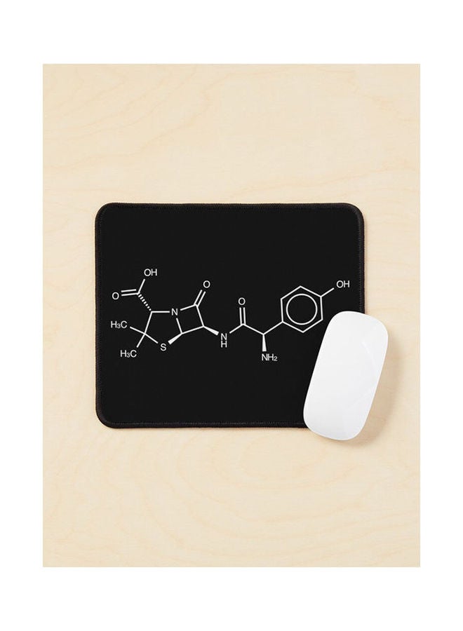 Generic - Amoxicillin Chemical Molecule Structure Mouse Pad Multicolour - Image 1