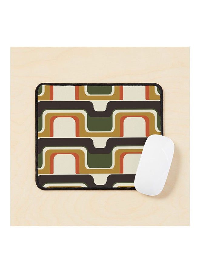 Mid Century Modern Meets 1970S Mouse Pad Multicolour
