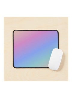 Pastel Rainbow Ombre Gradient Mouse Pad Multicolour