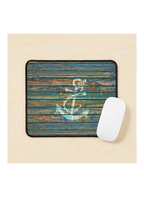 Cool Anchor Rustic Mouse Pad Multicolour