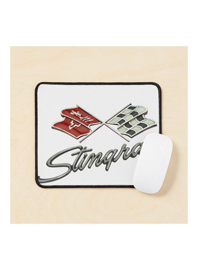 Corvette Stin Flags Mouse Pad Multicolour