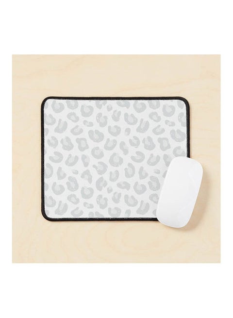 Leopard Print  Gray And Mouse Pad Multicolour