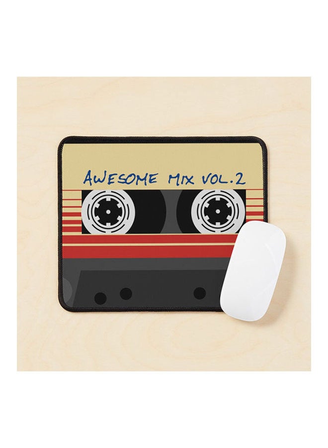 Awesome Mixtape Vol 2 Cassette Retro Mouse Pad Multicolour