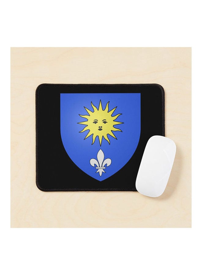Generic - Neuf Brisach Coat Of Arms Alsace Mouse Pad Multicolour - Image 1