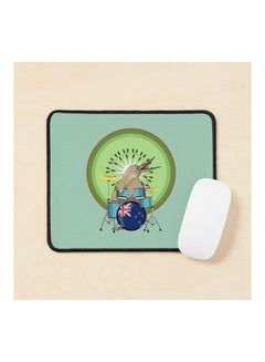 Kiwi Bird Drummer Mouse Pad Multicolour