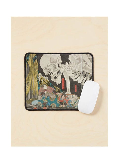 Takiyasha The Witch And The Skeleton Spectre Utagawa Kuniyoshi 1844 Mouse Pad Multicolour