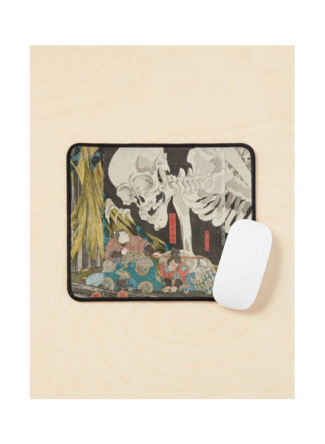 Generic - Takiyasha The Witch And The Skeleton Spectre Utagawa Kuniyoshi 1844 Mouse Pad Multicolour - Image 1