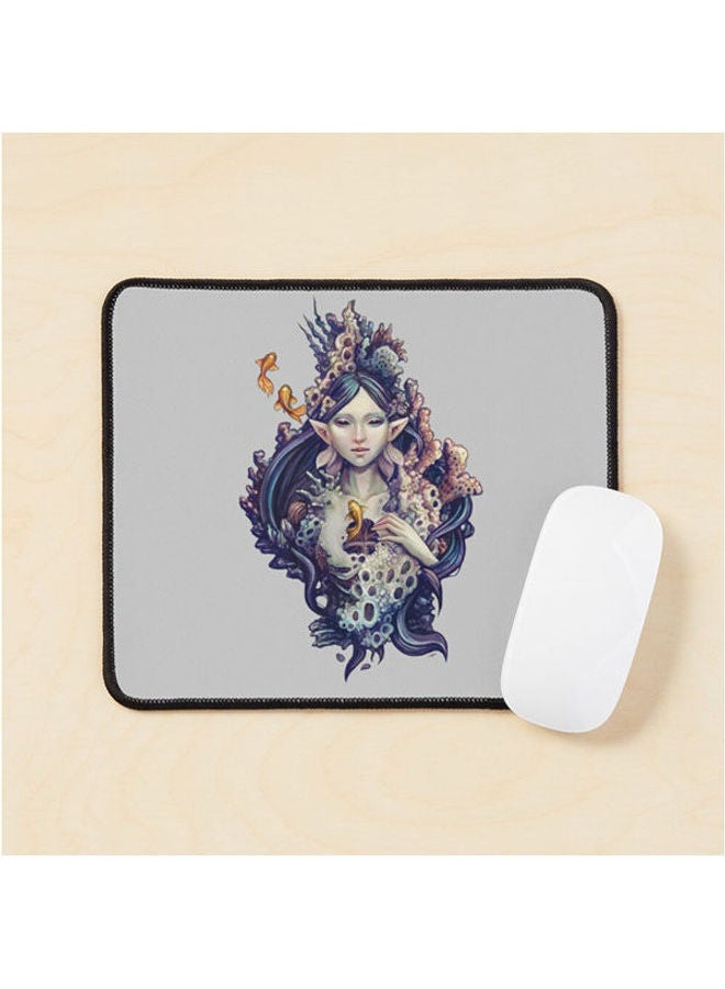 Generic - Emerge Mermaid Design Mouse Pad Multicolour - Image 1