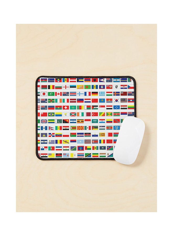 Flags Of The World Mouse Pad Multicolour
