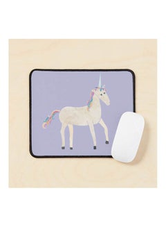 Unicorn Pattern On Pastel Mouse Pad Multicolour