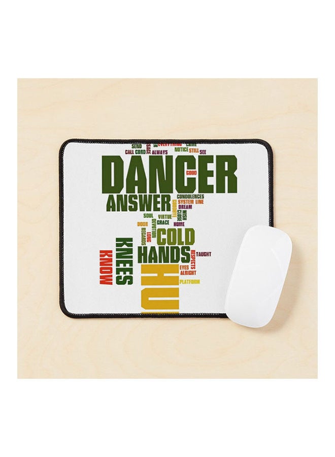 The Killers Are We Human Face Mask Mouse Pad Multicolour 