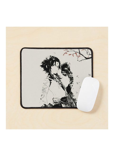 Genshin Impact Xiao Japanese Style Mouse Pad Multicolour
