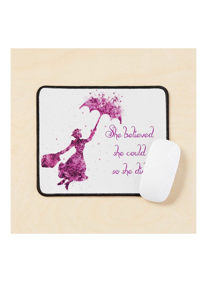She Believed She Could So She Did Mouse Pad Multicolour