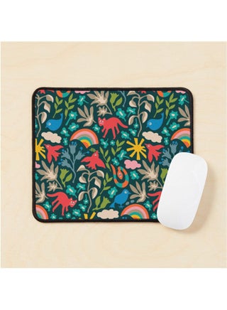 Land Of Plenty Nature Pattern Unblink Studio Mouse Pad Multicolour - v1643479996/N52505484A_1