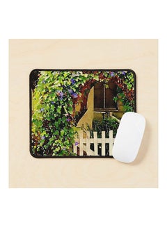 Generic Morning Glory Gate In Watercolor Mouse Pad Multicolour 