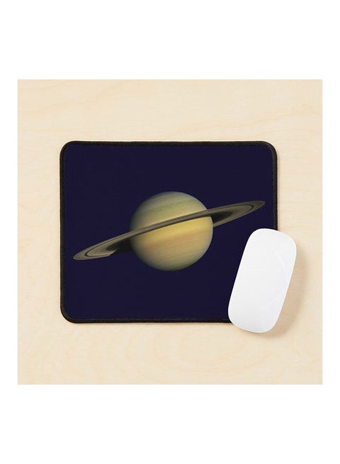 The Planet Saturn Mouse Pad Multicolour