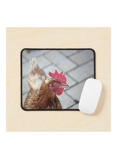 The Wandering Hen In A Front Yard Mouse Pad Multicolour