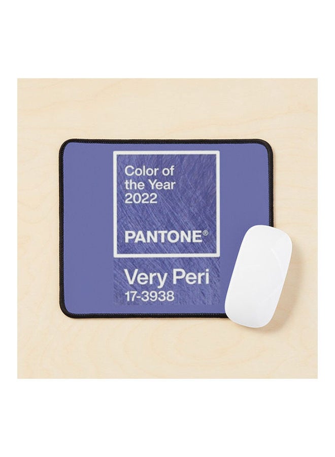 لوح ماوس مزينة باللون البانتون و عبارة "Pantone Color Of The Year 2022" متعدد الألوان