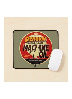 The Dollop Penguin Oil Mouse Pad Multicolour