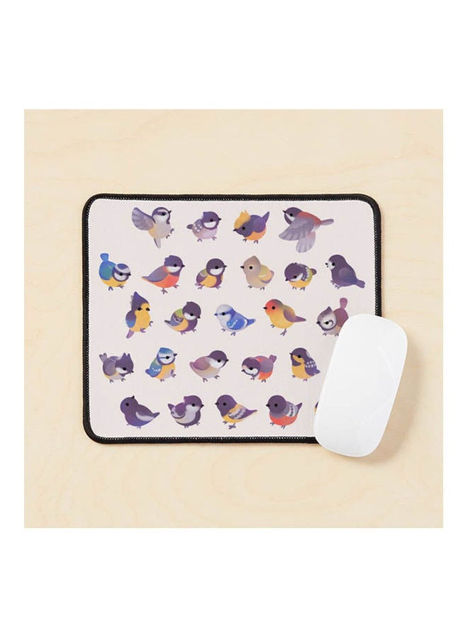 Little Bird Paridae Mouse Pad Multicolour 