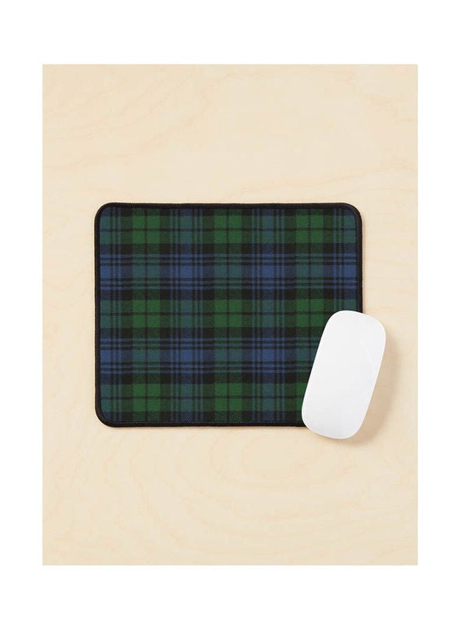 Generic Black Watch Ancient Original Scottish Tartan Mouse Pad Multicolour 