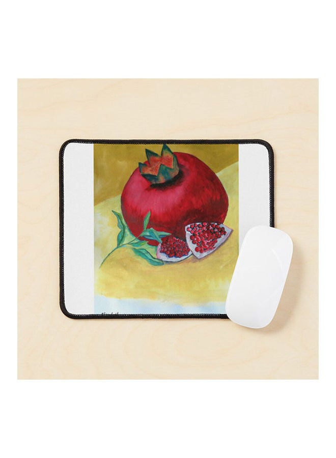 A Ripe Pomegranate Mouse Pad Multicolour