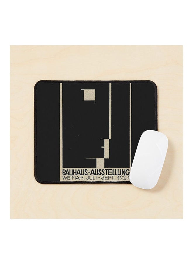 Generic - Bauhaus Logo On 1923 Weimar Advertisement Mouse Pad Multicolour - Image 1