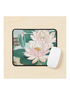 Generic Sacred Lotus Flower Mouse Pad Multicolour 