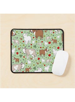 Goats Mouse Pad Multicolour