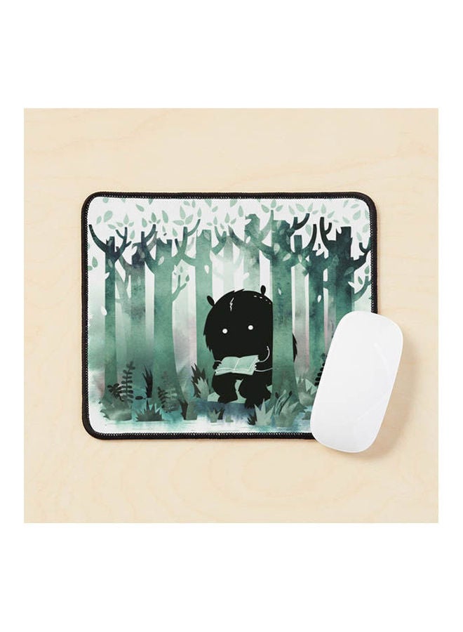 A Quiet Spot In Green Mouse Pad Multicolour
