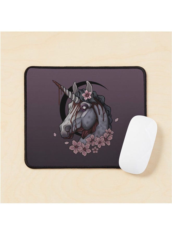 Generic - Zombie Unicorn Mouse Pad Multicolour - Image 1