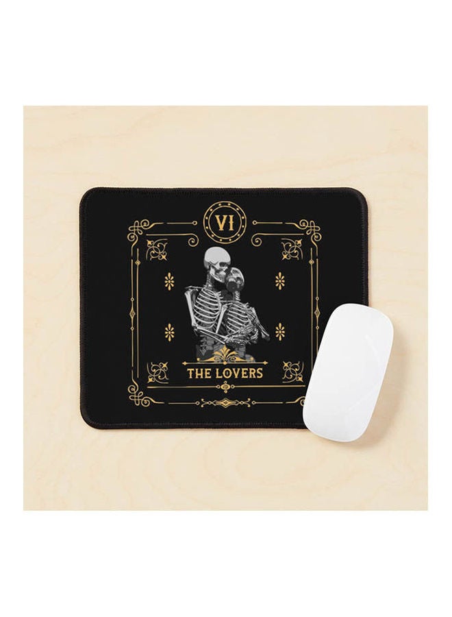 The Lovers Vi Tarot Card Mouse Pad Multicolour