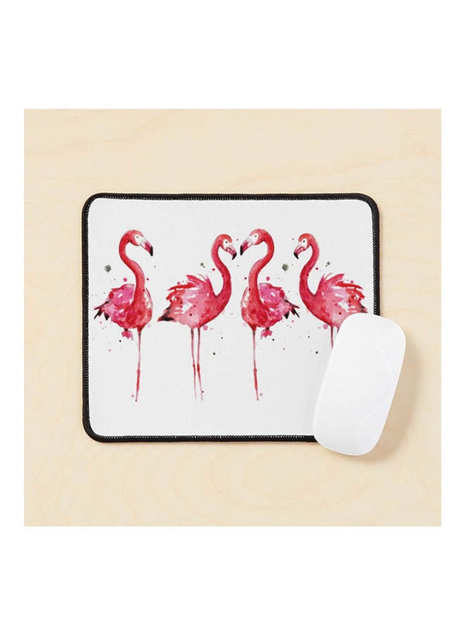 Generic - Pink Flamingos Mouse Pad Multicolour - Image 1