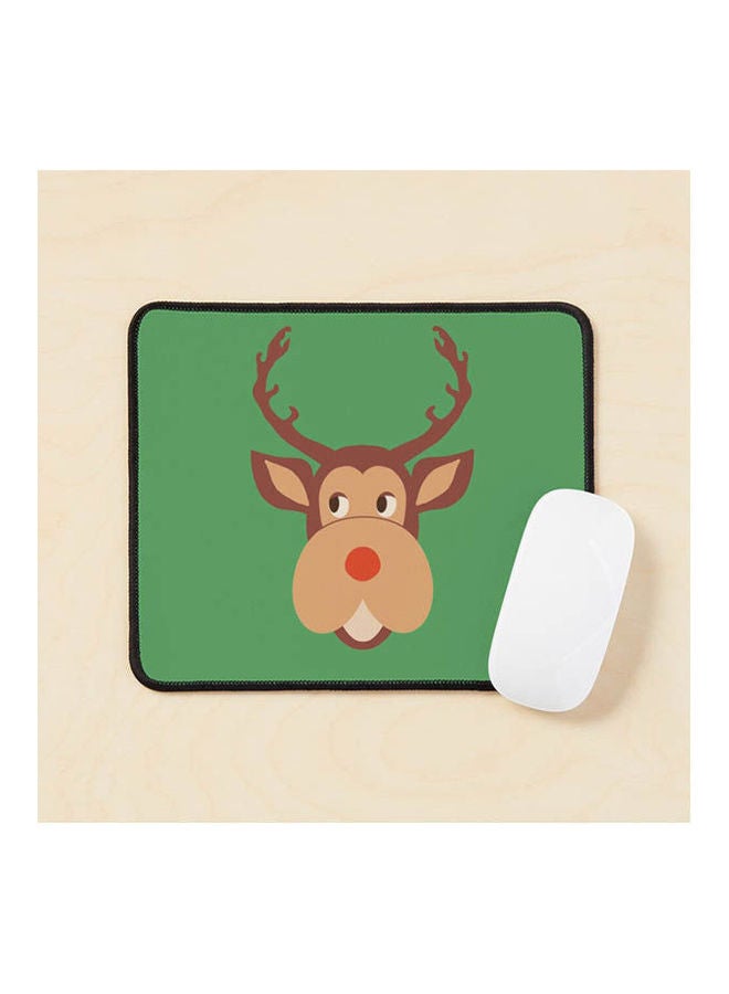 Generic - Head Of Deer Design Like The Mark Darcy S Pullover Mouse Pad Multicolour - Image 1