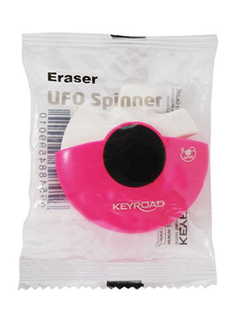 UFO Spinner Eraser KR971707 White