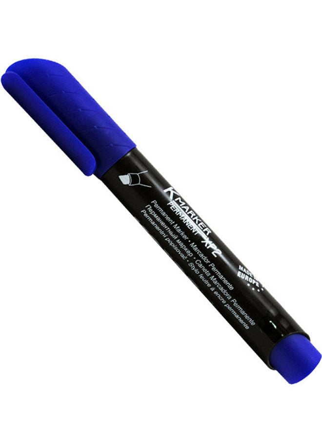 K-Marker Permanent Marker XP2 Chisel Tip 20953 BLue