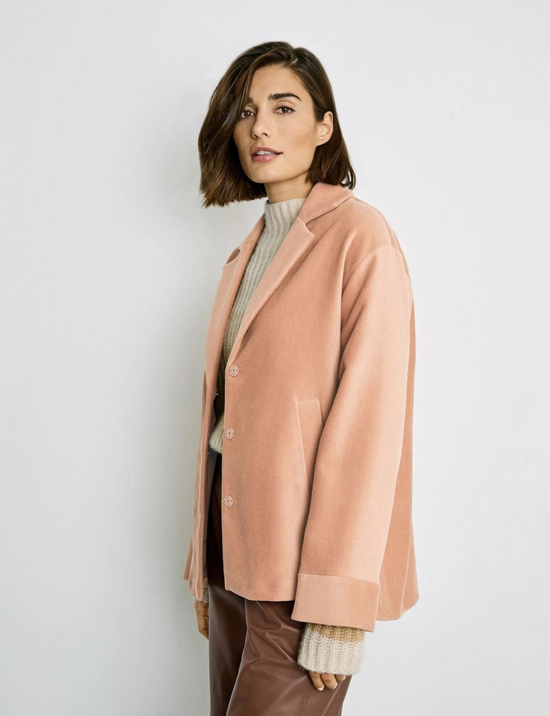 GERRY WEBER - Boxy Blazer Beige - Image 1