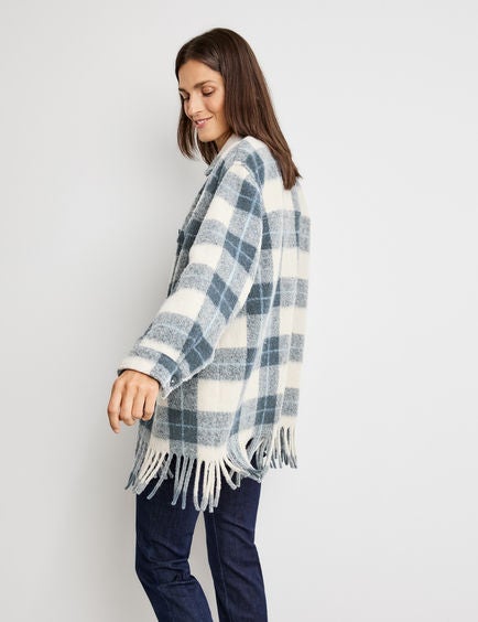 GERRY WEBER Fringe Detail Shacket multicolour  - Image 3
