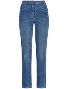 GERRY WEBER Trousers With Velvet Feel blue  - Image 2
