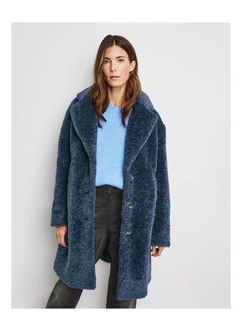 Plush jacket Blue