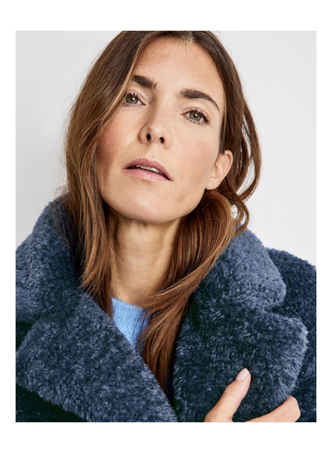 Plush jacket Blue