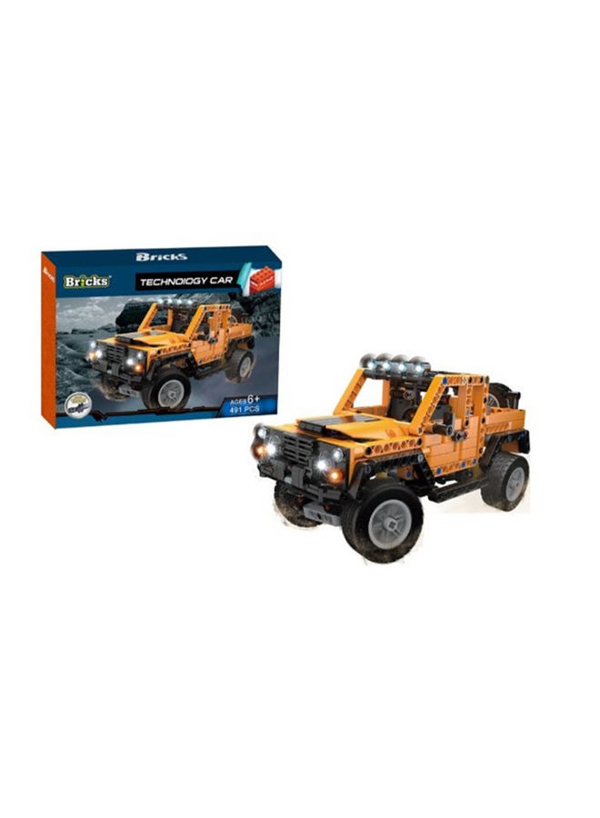 Brick 1977670 491 Pieces Land Rover Blocks Building Set 491 4+ Years - Image 3