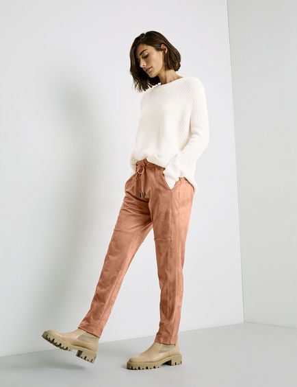 جيري ويبر Tracksuit Bottoms Beige  - Image 3