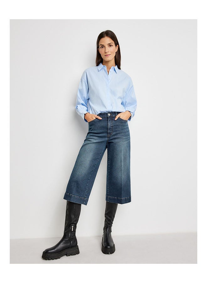 GERRY WEBER - Denim Culottes blue - Image 1
