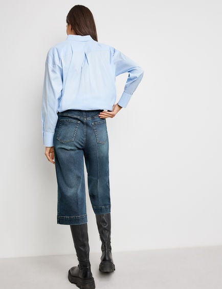 GERRY WEBER - Denim Culottes blue - Image 1